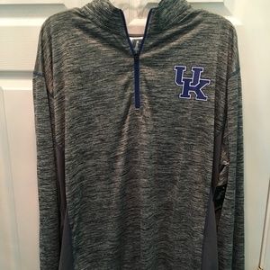 University of Kentucky dri-fit quarter zip jacket
